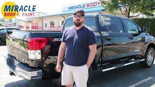 A Hit & Run Driver ruined Mike's day. Miracle Body and Paint made it Better