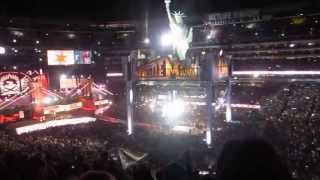 WWE Wrestlemania 29 *HD* CM PUNK ENTRANCE LIVE BY LIVINGCOLORS