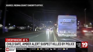 Ohio AMBER Alert suspect killed by police, video and 911 calls released