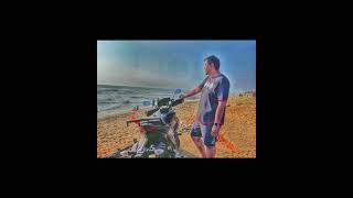 #pondicherry #beach #pose #2024tour #bike #suzuki #gixxer250 #shortsviral #shorts #youtubeshorts