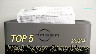 TOP 5 Best Paper Shredders for Small Business 2024