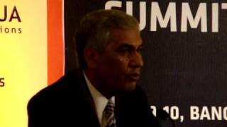 EXL Chairman Vikram Talwar at NASSCOM BPO Summit, B'lore June 2010