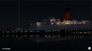 Roblox Carpathia Sinking (not the real sinking like 1918)