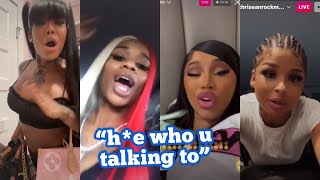 Chrisean,Summer Walker, Cardi B, And Sexy Red Beef Gets So Messy