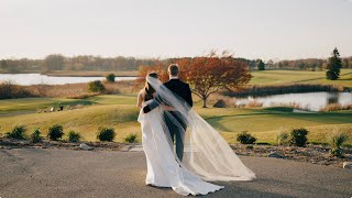 Clare + Christian - Beautiful Fall Wedding at Rush Creek Golf Club