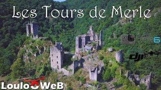 🇫🇷 Les Tours de Merle (Corrèze - France) Drone/GoPro 2018 - 4K