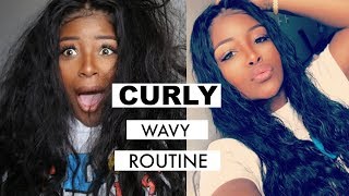 Easy Curly\Wavy Hair Routine ...