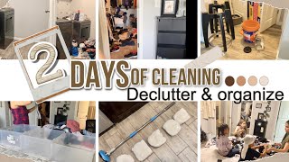 DECLUTTER CLEAN ORGANIZE 2023| Deep clean with me,Messy house,cleaning video,Motivation of 2 days