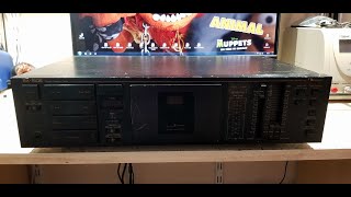 Nakamichi BX-150E  first start, before service...