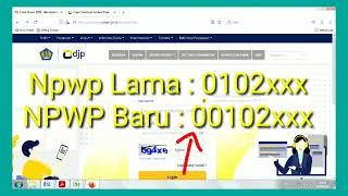 Harus Tau Perubahan Tampilan DJP Online Sejak NIK Jadi NPWP