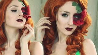 Poison Ivy Makeup Tutorial for Halloween