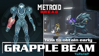 Grapple Beam Early Metroid Dread Sequence Break