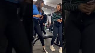 girls funny gym video 😂💪#gym #beautiful #workoutmotivation #gymmotivation #gymgirl