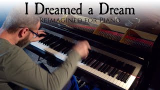 I Dreamed a Dream | Piano Solo Cover + Sheet Music | Les Miserables