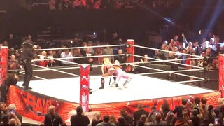 WWE 12-12-22 Monday Night Raw Baley v Alexa Bliss turn on Bianca Belair @ Milwaukee WI Fiserv Forum