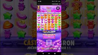 Un x2100 la SUGAR RUSH 1000 in 30 de rotiri! Se putea mult mai mult la un joc de x25.000!!! 🍬 🍭 🤑 💰