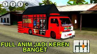 MOD BUSSID TERBARU TRUCK RENTAL PUREL FULL ANIMASI FREE DOWNLOAD