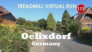 Treadmill Virtual Run 115: Oelixdorf, Schleswig-Holstein, Germany