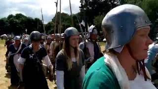 Mediaeval Festival Tewkesbury.  2016  Przed bitwą.