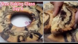 Without Mould Donut Cake | Eggless donut cake recipe without oven donut cake Step-by-Step