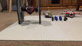 Lego Stop Motion! Star Wars Lego Darth Vader Entrance