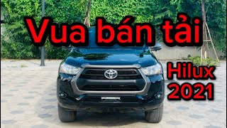 Toyota Hilux 2021 E số tự động, siêu lành siêu bền siêu tiết kiệm ông vua bán tải giá hơn 6 đồng