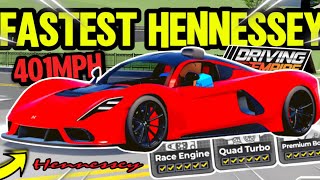 Building The FASTEST HENNESSEY In Driving Empire!