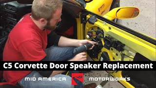 HOW TO: 1997-2004 C5 Corvette Door Speaker Replacement