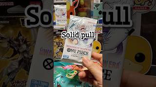 Solid great pull Opening One Piece TCG OP-05 booster pack #onepiece #onepiececardgame #shortsviral