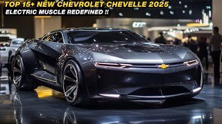 Chevrolet Chevelle 2025: Легендарный Muscle Car возвращается⁉ #chevrolet