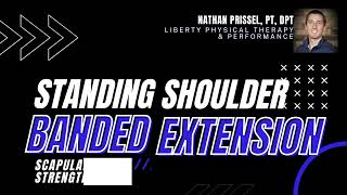 Standing Shoulder Banded Extension