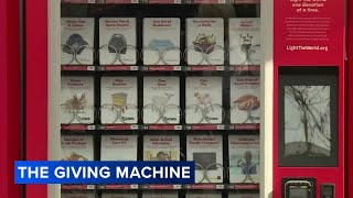 Giving Machines at Fashion District will help raise money for charity