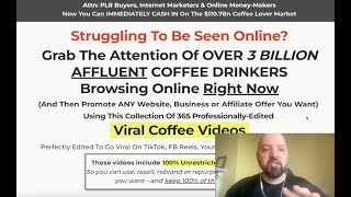 365 Viral Coffee Videos [PLR] - My New Product is out NOW!