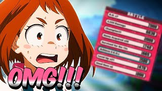 MY HIGHEST DAMAGE URARAKA GAME | My Hero Ultra Rumble