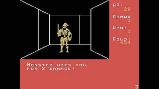 Dungeon Warrior (Colecovision, 2024)