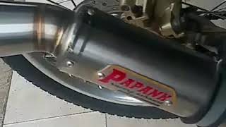 Knalpot motor papank exhaust pnp jupiter mx new