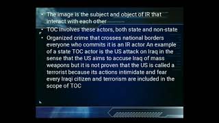 Maritim non Tradisional Security ; Human Trafficking At The Sea