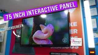 Cheapest Interactive smart board  | Best Interactive Panel for teaching | Complete Review with demo