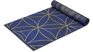 Gaiam Yoga Mat  Premium 6mm Print Reversible 2022