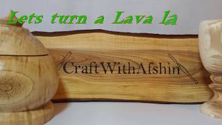 Woodturning - Lets turn a lava lamp!