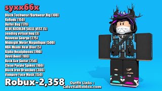 Roblox Gangsta Outfits 2023 [Ep.-2]