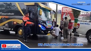 Bus Jamaah Haji Tabalong Tubrukan