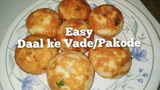 Daal vade/pakode😋non fried&healthy easy recipe🤗 Minni ki duniya