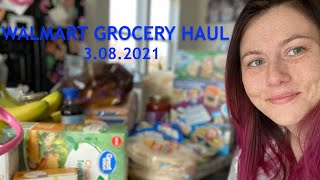 WALMART HAUL - 3/8/2021 | VEGAN FAMILY | BABY YODA?!?!