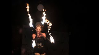 James Bond Theme Fire Dance #firedancer #evententertainment #firedancer