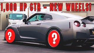 1,000 HP GTR gets 3 Piece wheels set up I HATED IT