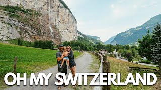 SWITZERLAND IS INCREDIBLE! Oeschinensee + Lauterbrunnen! (camping + hiking in Swiss Alps)