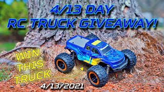 4/13 Day! Free RC Car Giveaway! HAIBOXING RAVAGE 16889 1/16 RC TRUCK