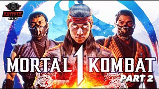 🔴LIVE - Mortal Kombat 1 (PS5) Total Chaos - WalkThrough Gameplay - PART 2