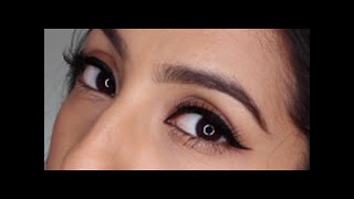 BACK TO BASICS: How To- Winged Liner Tutorial | AnchalMUA